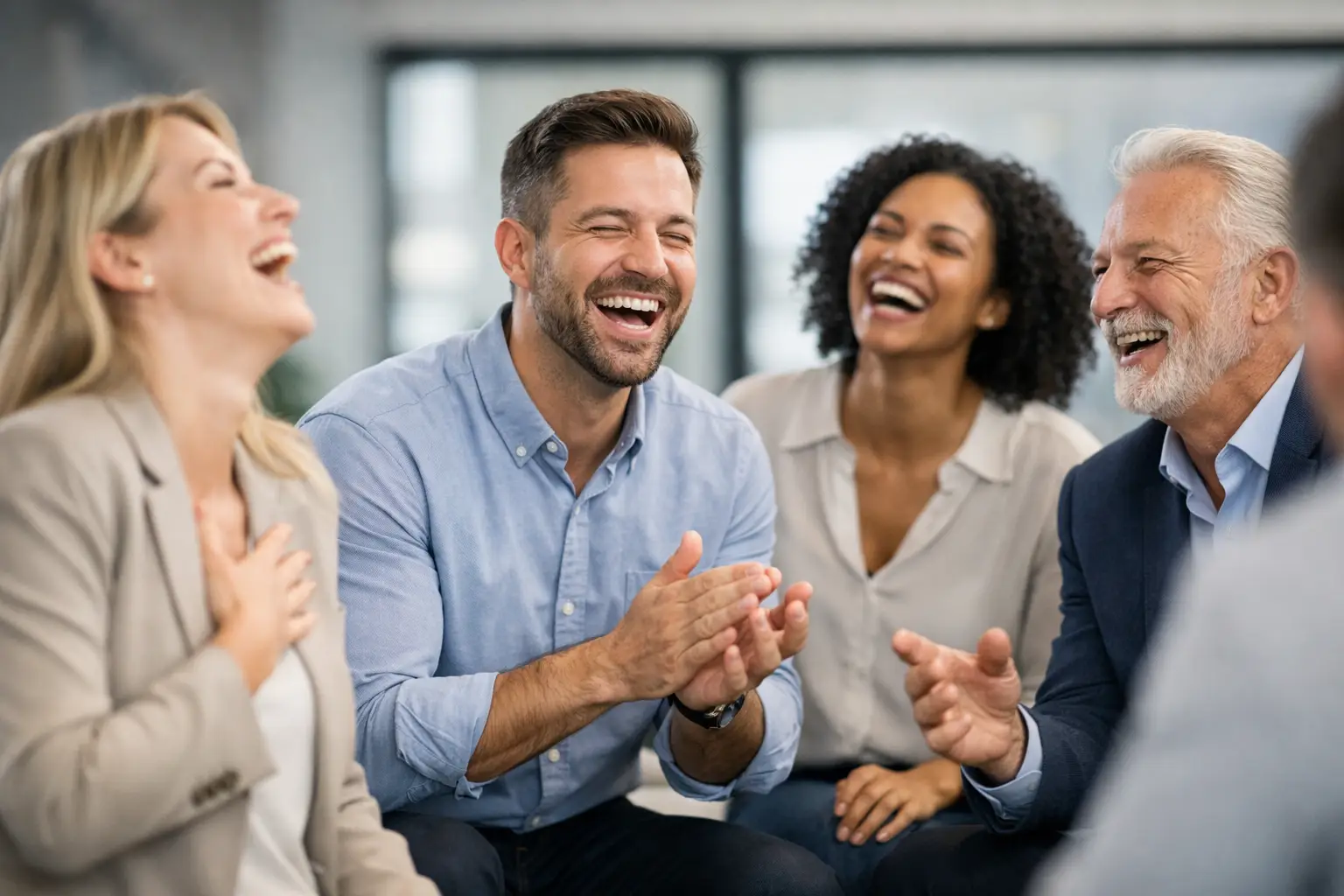 Teambuilding med latter som icebreaker