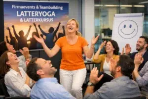 Firmaevents & Teambuilding oplevelser med latterkursus