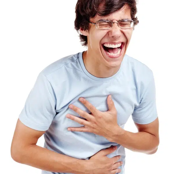 Grineflip er et pludseligt og ukontrollabelt latteranfald