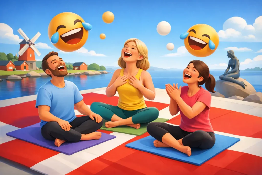 Latter yoga i Danmark bruges til events, teams og fester. Se hvorfor det virker, hvem det passer til, og hvad man kan forvente af oplevelsen.